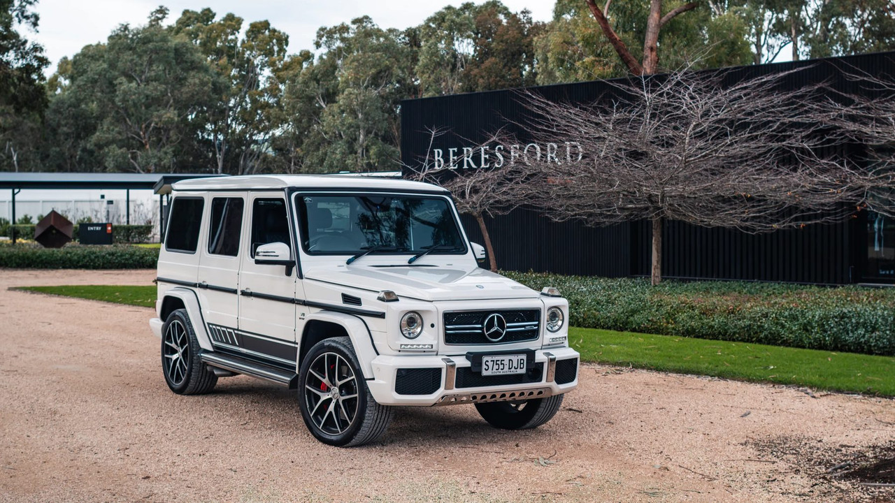 Mercedes-AMG G63 at Beresford Estate, McLaren Vale
